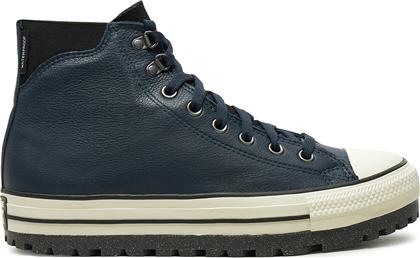 ΜΠΟΤΙΝΙΑ CHUCK TAYLOR ALL STAR CITY TREK WATERPROOF A08558C ΣΚΟΥΡΟ ΜΠΛΕ CONVERSE