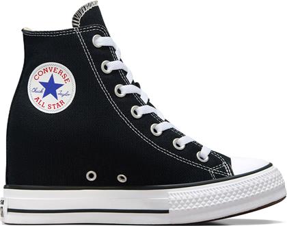 CHUCK TAYLOR ALL STAR CLASSIC WEDGE PLATFORM A11909C ΜΑΥΡΟ CONVERSE