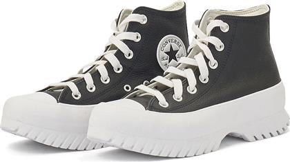 CHUCK TAYLOR ALL STAR LUGGED 2.0 LEATHER A03704C - CO.BLACK/EGRET CONVERSE