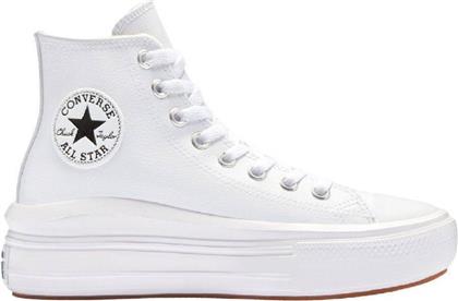 CHUCK TAYLOR ALL STAR MOVE PLATFORM FOUNDATIONAL LEATHER A04295C ΛΕΥΚΟ CONVERSE