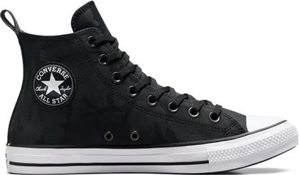 CHUCK TAYLOR ALL STAR WATERPROOF CAMO A08568C ΜΑΥΡΟ CONVERSE