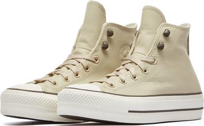 CHUCK TAYOR ALL STAR LIFT PLATFORM WEATHERIZED LEATHER A11158C - CO.281 CONVERSE