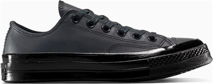 ΔΕΡΜΑΤΙΝΑ ΕΛΑΦΡΙΑ ΠΑΠΟΥΤΣΙΑ CHUCK 70 ΧΡΩΜΑ: ΜΑΥΡΟ, A15551C CONVERSE
