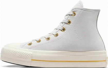 ΓΥΝΑΙΚΕΙΑ SNEAKERS ΜΠΟΤΑΚΙΑ ΜΕ CONTRAST ΛΕΠΤΟΜΕΡΕΙΕΣ ''CHUCK TAYLOR ALL STAR LIFT'' - A08237C ΛΕΥΚΟ CONVERSE