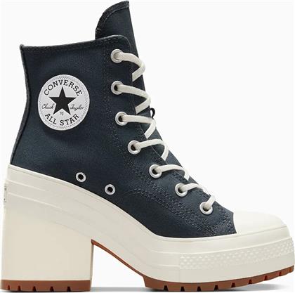 ΠΑΝΙΝΑ ΠΑΠΟΥΤΣΙΑ CHUCK 70 DE LUXE HEEL ΧΡΩΜΑ: ΜΠΛΕ, A09386C CONVERSE