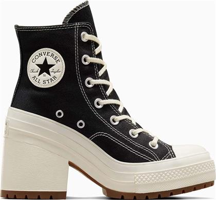 ΠΑΝΙΝΑ ΠΑΠΟΥΤΣΙΑ CHUCK 70 DE LUXE HEEL ΧΡΩΜΑ: ΜΑΥΡΟ, A05347C CONVERSE