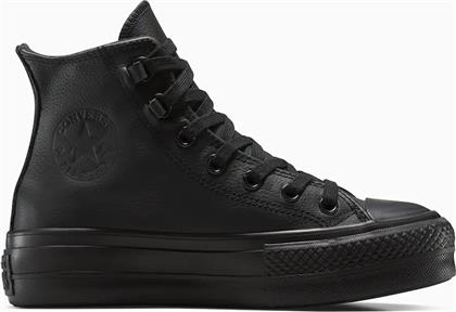 ΠΑΝΙΝΑ ΠΑΠΟΥΤΣΙΑ CHUCK TAYLOR ALL STAR LIFT ΧΡΩΜΑ: ΜΑΥΡΟ, A12969C CONVERSE