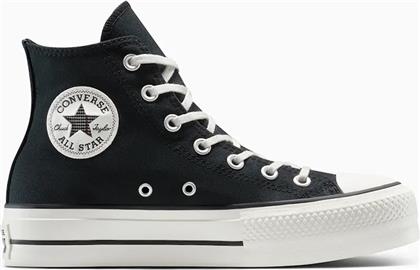 ΠΑΝΙΝΑ ΠΑΠΟΥΤΣΙΑ CHUCK TAYLOR ALL STAR LIFT ΧΡΩΜΑ: ΜΑΥΡΟ, A15534C CONVERSE