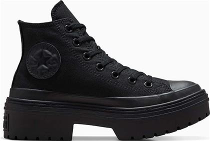 ΠΑΝΙΝΑ ΠΑΠΟΥΤΣΙΑ CHUCK TAYLOR ALL STAR LUGGED HEEL ΧΡΩΜΑ: ΜΑΥΡΟ, A11635C CONVERSE