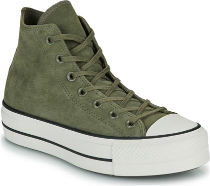 ΨΗΛΑ SNEAKERS CHUCK TAYLOR ALL STAR LIFT PLATFORM COLORFUL SUEDE CONVERSE