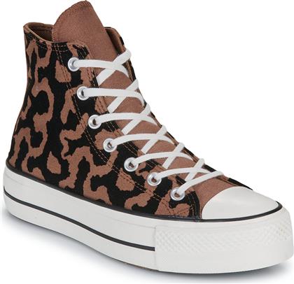 ΨΗΛΑ SNEAKERS CHUCK TAYLOR ALL STAR LIFT PLATFORM LEOPARD REMIX CONVERSE