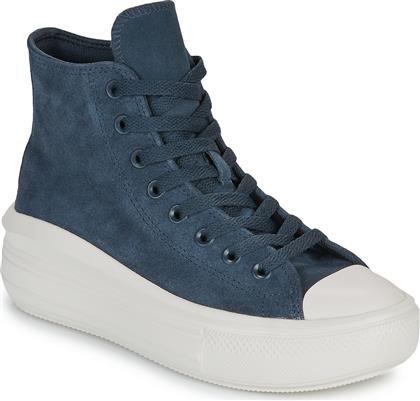 ΨΗΛΑ SNEAKERS CHUCK TAYLOR ALL STAR MOVE PLATFORM COLORFUL SUEDE CONVERSE από το SPARTOO