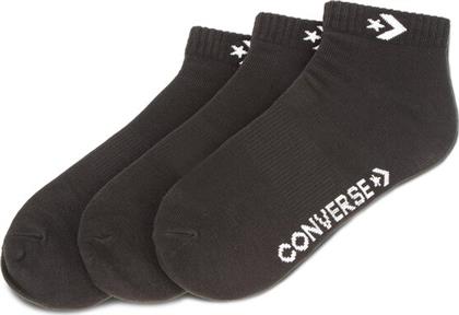 ΣΕΤ 3 ΖΕΥΓΑΡΙΑ ΚΟΝΤΕΣ ΚΑΛΤΣΕΣ UNISEX E746B-3020 ΜΑΥΡΟ CONVERSE από το MODIVO