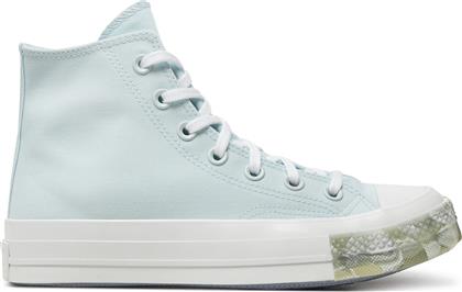 SNEAKERS CHUCK 70 MARBLED HI A03527C ΜΠΛΕ CONVERSE