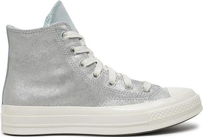 SNEAKERS CHUCK 70 SUEDE SHIMMER A08224C ΓΚΡΙ CONVERSE