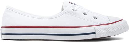 SNEAKERS CHUCK TAYLOR ALL STAR BALLET LACE SLIP 566774C ΛΕΥΚΟ CONVERSE