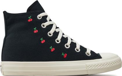 SNEAKERS CHUCK TAYLOR ALL STAR CHERRIES A08142C BLACK/EGRET/RED CONVERSE από το EPAPOUTSIA