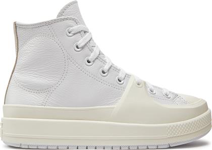 SNEAKERS CHUCK TAYLOR ALL STAR CONSTRUCT LEATHER A02116C ΛΕΥΚΟ CONVERSE από το EPAPOUTSIA