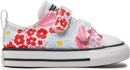 SNEAKERS CHUCK TAYLOR ALL STAR EASY ON FLORAL OX A06340C ΛΕΥΚΟ CONVERSE