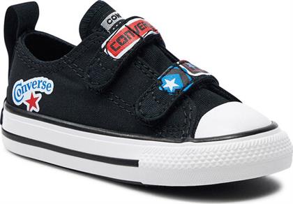 SNEAKERS CHUCK TAYLOR ALL STAR EASY ON STICKER STASH A06359C ΜΑΥΡΟ CONVERSE