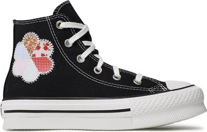 SNEAKERS CHUCK TAYLOR ALL STAR EVA LIFT HI A05166C ΜΑΥΡΟ CONVERSE