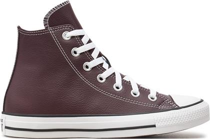 SNEAKERS CHUCK TAYLOR ALL STAR FAUX LEATHER A08639C ΚΑΦΕ CONVERSE