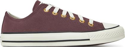 SNEAKERS CHUCK TAYLOR ALL STAR LEATHER A13815C ΚΑΦΕ CONVERSE