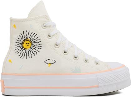 SNEAKERS CHUCK TAYLOR ALL STAR LIFT A03516C ΕΚΡΟΥ CONVERSE