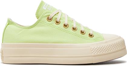 SNEAKERS CHUCK TAYLOR ALL STAR LIFT A09913C ΠΡΑΣΙΝΟ CONVERSE