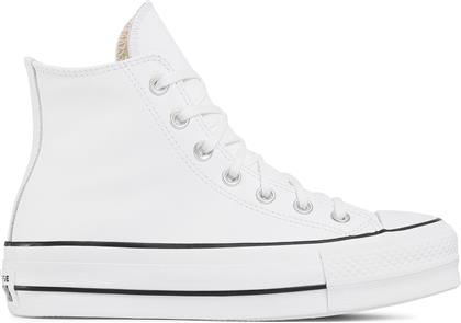 SNEAKERS CHUCK TAYLOR ALL STAR LIFT CLEAN HI 561676C ΛΕΥΚΟ CONVERSE από το EPAPOUTSIA