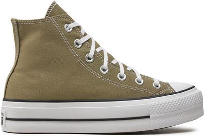 SNEAKERS CHUCK TAYLOR ALL STAR LIFT HI A07571C ΧΑΚΙ CONVERSE