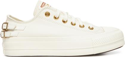 SNEAKERS CHUCK TAYLOR ALL STAR LIFT PLATFORM BUCKLE A11866C ΛΕΥΚΟ CONVERSE