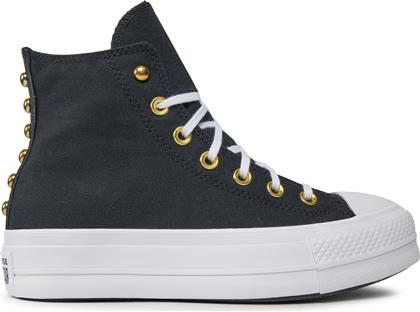 SNEAKERS CHUCK TAYLOR ALL STAR LIFT PLATFORM STAR STUDDED A05453C ΜΑΥΡΟ CONVERSE