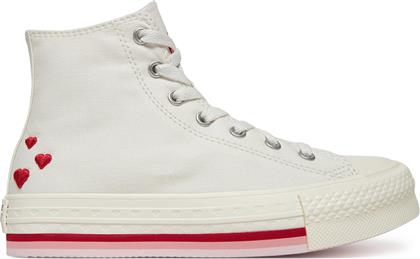 SNEAKERS CHUCK TAYLOR ALL STAR LIFT VALENTINE'S DAY PLATFORM A10716C ΜΠΕΖ CONVERSE