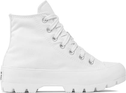 SNEAKERS CHUCK TAYLOR ALL STAR LUGGED HI 565902C ΛΕΥΚΟ CONVERSE