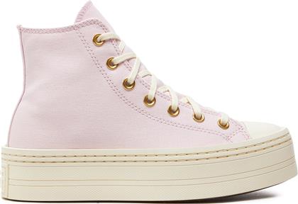 SNEAKERS CHUCK TAYLOR ALL STAR MODERN LIFT PLATFORM CRAFTED STITCHING A07578C ΡΟΖ CONVERSE