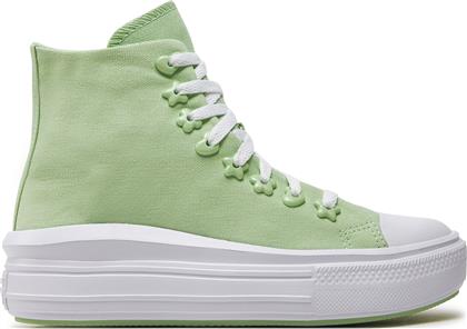 SNEAKERS CHUCK TAYLOR ALL STAR MOTION PLATFORM STARS A08100C STICKY ALOE/WHITE/WHITE CONVERSE