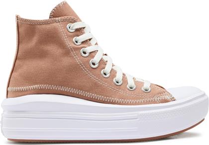 SNEAKERS CHUCK TAYLOR ALL STAR MOVE A04672C TAUPE/RED CONVERSE από το EPAPOUTSIA