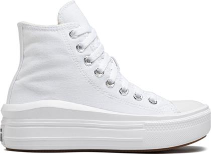 SNEAKERS CHUCK TAYLOR ALL STAR MOVE PLATFORM 568498C ΛΕΥΚΟ CONVERSE