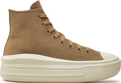 SNEAKERS CHUCK TAYLOR ALL STAR MOVE PLATFORM A11145C ΚΑΦΕ CONVERSE