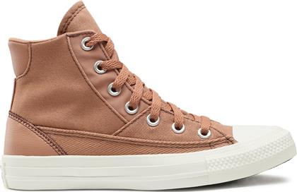 SNEAKERS CHUCK TAYLOR ALL STAR PATCHWORK A04676C TAUPE/RED CONVERSE