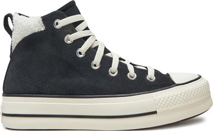 SNEAKERS CHUCK TAYLOR ALL STAR PUFF LIFT A09377C ΜΑΥΡΟ CONVERSE