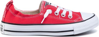 SNEAKERS CHUCK TAYLOR ALL STAR SHORELINE SLIP 537083C ΚΟΚΚΙΝΟ CONVERSE