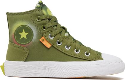 SNEAKERS CHUCK TAYLOR ALL STAR SPRAY PAINT A03474C ΧΑΚΙ CONVERSE