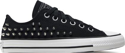 SNEAKERS CHUCK TAYLOR ALL STAR STUDDED A06454C ΜΑΥΡΟ CONVERSE