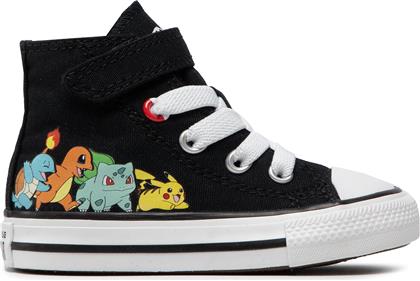 SNEAKERS POKEMON CHUCK TAYLOR ALL STAR HI A01229C ΜΑΥΡΟ CONVERSE