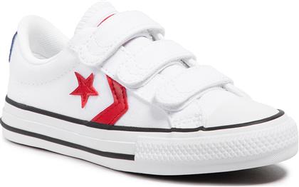 SNEAKERS - STAR PLAYER 3V OX 670227C WHITE/UNIVERSITY RED/BLUE CONVERSE από το EPAPOUTSIA