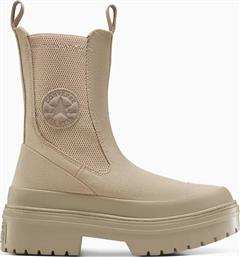 ΣΟΥΕΤ ΜΠΟΤΕΣ ΤΣΕΛΣΙ CHUCK TAYLOR ALL STAR LUGGED HEEL NU ΓΥΝΑΙΚΕΙΕΣ, ΧΡΩΜΑ: ΜΠΕΖ, A14544C CONVERSE
