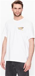 T-SHIRT CITY BUTTERFLY 10024616-A03 ΛΕΥΚΟ STANDARD FIT CONVERSE