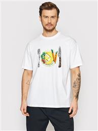 T-SHIRT FOR DINER 10022938-A01 ΛΕΥΚΟ OVERSIZE CONVERSE από το MODIVO
